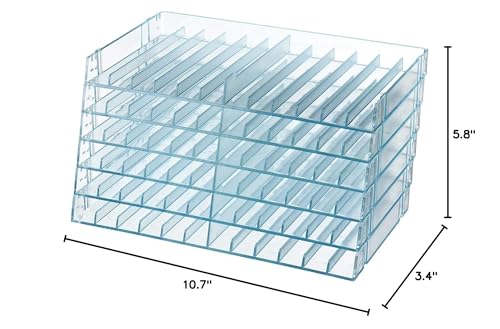 Crafter's Companion - Universal Marker Storage System Modular System for 72 Pens (4 Trays) - Clear, 6 Count (Pack of 1) - view 7
