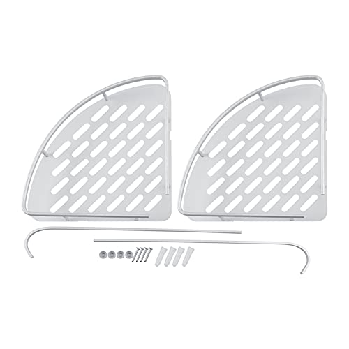 Aluminum Shower Caddy Rack, Corner Storage Solution - view 5
