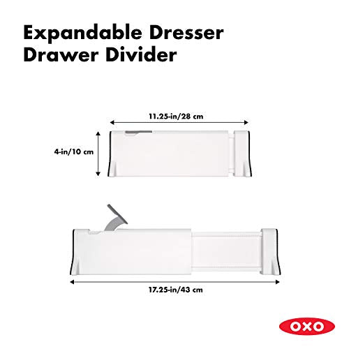 Good Grips Expandable Dresser Drawer Divider, 2-Pack - view 6