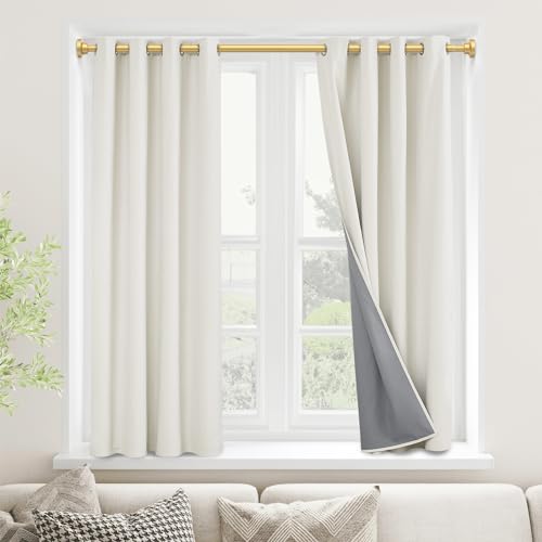 Tension Shower Curtain Rod No-Drill Anti-Slip 28-48 in 1", Gold - view 7