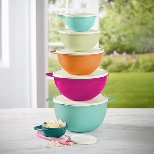 Thatsa Bowl Collection 6 Bowl Food Storage Container Set in Fauna, Dishwasher Safe and BPA Free (6 Bowls, 6 lids) - view 6