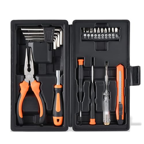 22-Piece Compact Tool Kit with Toolbox