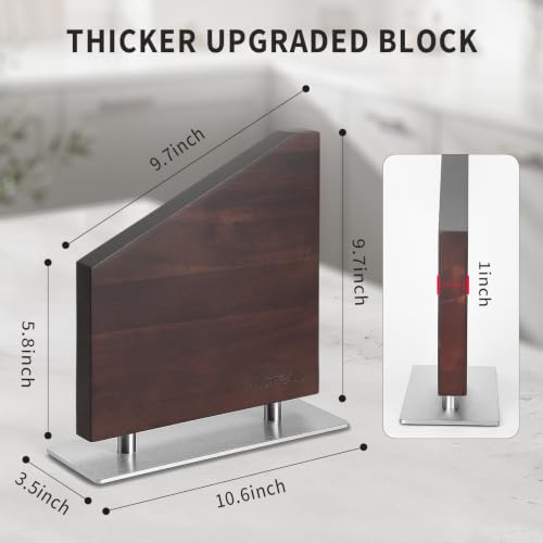 Magnetic Knife Block Without Knives,Magnetic Universal Stands with Strong Enhanced Magnets Strip Kitchen Storage Cutlery Large Organizer ，Knife Holder for Kitchen Organizer - view 3