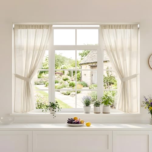 Spring Tension Curtain Rod for Window,White 31-76"Shower Rod - view 2