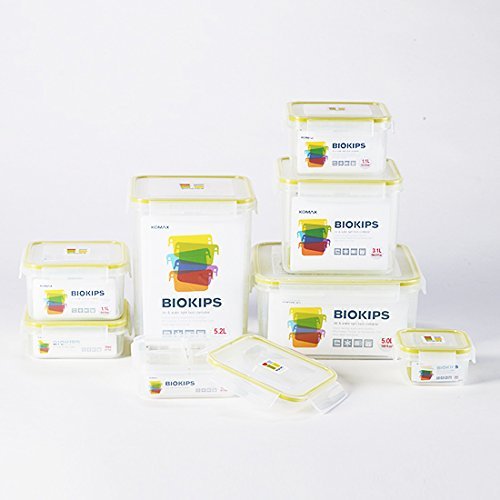Biokips Sandwich Containers (Set of 3) – Airtight Food Storage Containers – BPA-Free Lunch Containers for w/ Locking Lids – Microwave & Dishwasher Safe Sandwich Box Container Set - view 5