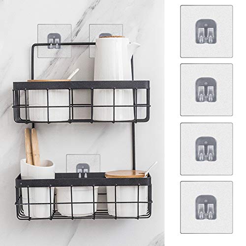 Corner Shower Caddy Adhesive Sticker Hooks for Shower Caddy 4 Pcs - view 5