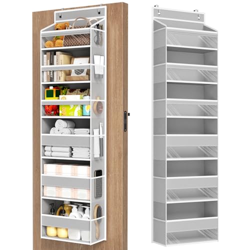 6 Tiers Over The Door Organizer, Behind The Door Storage Hanging Shelves