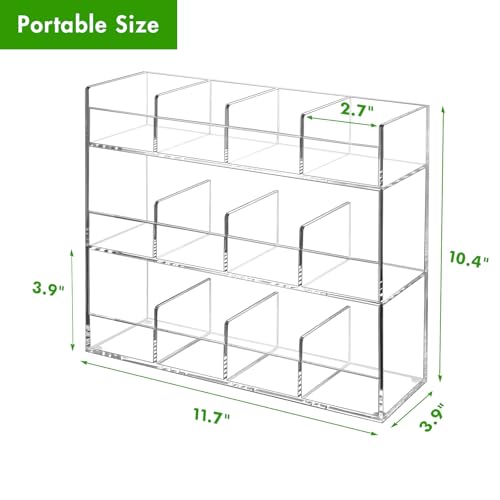 Acrylic Tea Bag Organizer for 216 Tea Packets - view 2