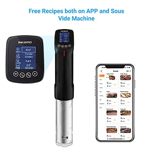 WIFI Sous Vide Cooker Bundle with Vacuum Sealer Machine - view 5