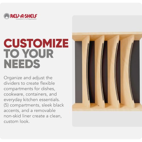 Deep Drawer Divider Insert for 21”-24” Base Cabinet Drawers - view 4