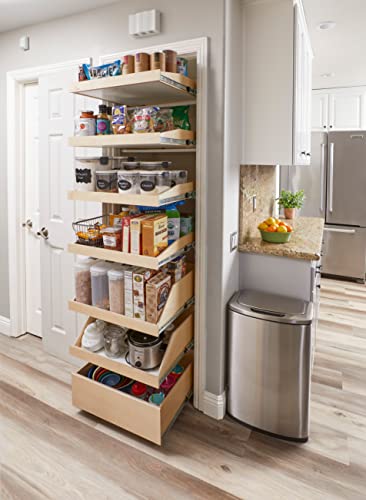 Fully Customizable Slide-Out Shelf with Full Extension Rail - view 4