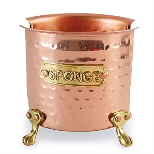 Kitchen Sponge Holder Caddy, Copper - view 3
