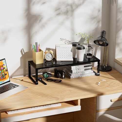 Expandable Spice Rack & Kitchen Cabinet Organizer - Stackable, Adjustable Shelves for Cabinets, Countertops, Cupboards & Pantries(1 Pack/Medium/Black) - view 4