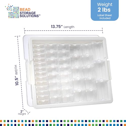 Elizabeth Ward 45 Piece Assorted Organizer, Clear - view 3