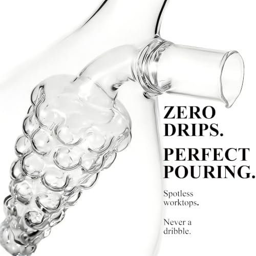 Grape 2 in 1 Glass Oil and Vinegar Dispenser - view 3