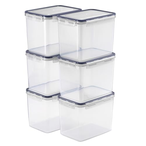 Air Tight Pantry Storage Containers, with Lids (6 Pack) - view 5