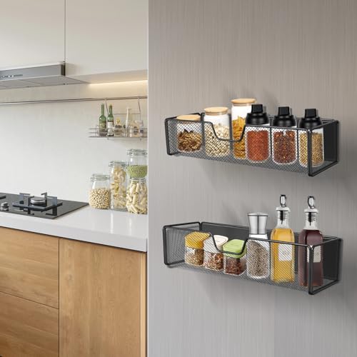 Magnetic Basket Organizer Holder for Fridge Magnetic Shelf Magnetic Storage Bin Box Containers for Refrigerator Whiteboard Classroom Magnetic Organizer - view 7
