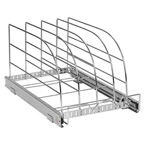 Pull Out Organizer for Bakeware, Cutting Board and Trays, 12.5”W x 21”D - view 2