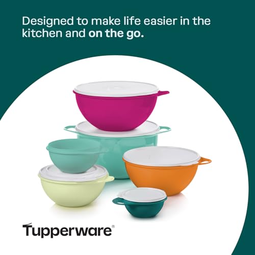 Thatsa Bowl Collection 6 Bowl Food Storage Container Set in Fauna, Dishwasher Safe and BPA Free (6 Bowls, 6 lids) - view 5