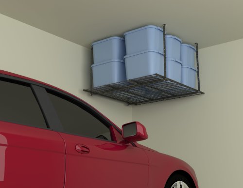 Overhead Garage Storage System and Wall Shelves Bundle | 2-Pack - view 2
