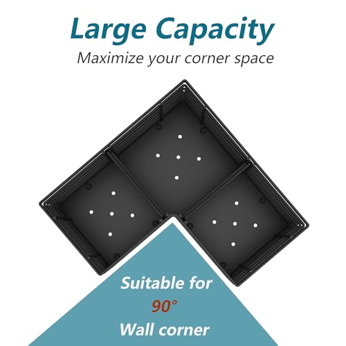 Extra Large Countertop Utensil Holder for Kitchen Counter,Fit Corner - view 5