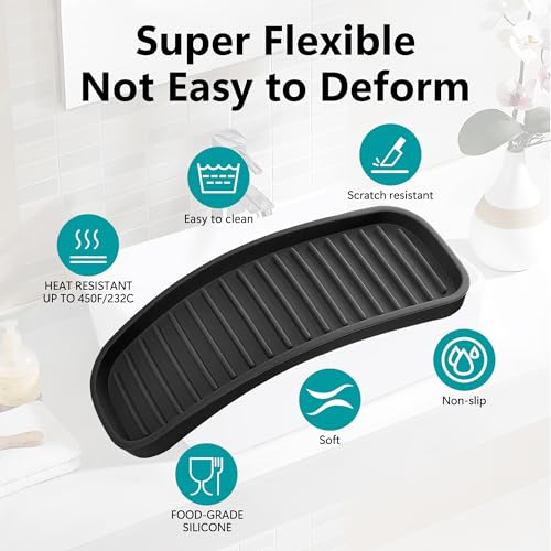 Silicone Sponge Holder for Kitchen Sink - Kitchen Soap Tray & Sponge Tray - view 2