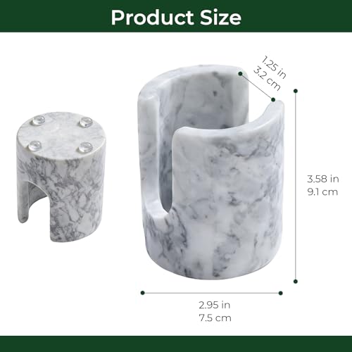 Marble Sponge Holder, Cloudy Gray - view 4