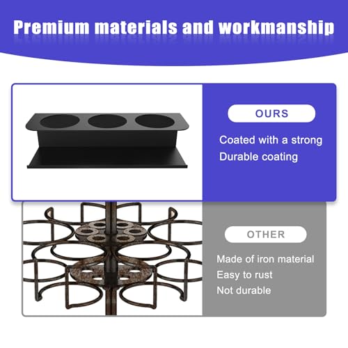 Magnetic Stanley Cup Holder for Fridge, Tumbler Organizer Strong Fridge & Metal Surface Water Bottle Organizer for Kitchen, Stanley Cup Accessories, 2 Pack - view 4