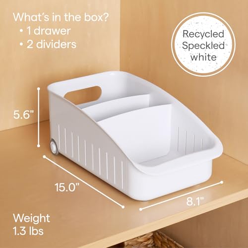 RollOut Pantry Drawer 8", Kitchen Storage Caddy, Pantry Organizer - view 4