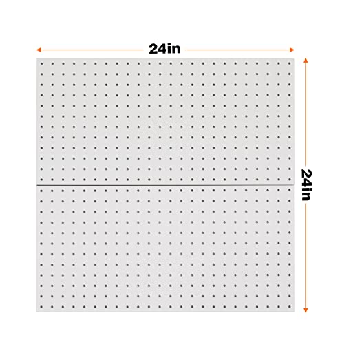 Metal Pegboard Wall Panels, Peg Boards for Garage Tool Storage - view 2