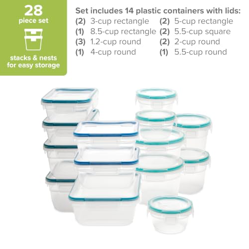 Plastic Total Solutions (14-Pack, Mixed Sizes) Food Storage Set - view 3