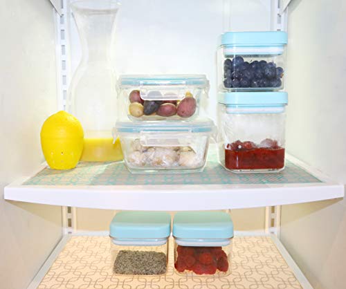 Premium Fridge Liner, BPA Free, Food Safe - Wider Roll Cut to Fit, Non Adhesive, Washable, Easy to Clean & Durable EVA Shelf Mats - FridgeFresh-Liner - view 7