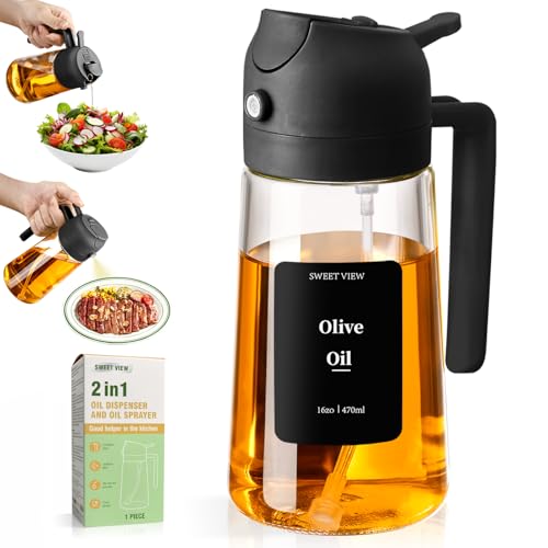 Olive Oil Sprayer for Cooking 16oz/470ml