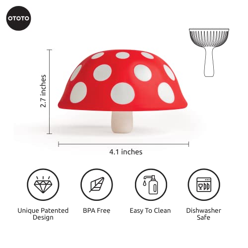 Magic Mushroom Small and Magic Mushroom XL Foldable Kitchen Funnel - Bundle of 2 Fun Kitchen Gadgets - view 5