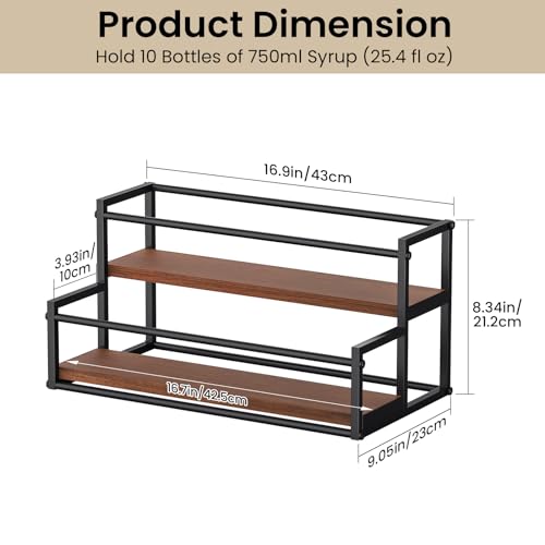 2-Tier Coffee Syrup Rack - view 4