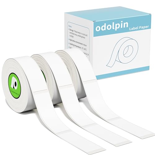 3 Rolls Compatible with Nelko P21 Label Maker Tape,14x40mm