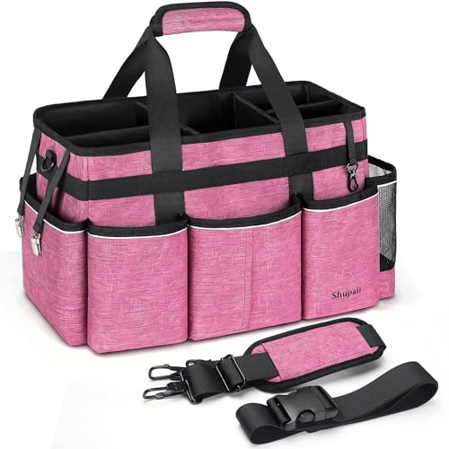Wearable Cleaning Caddy Bag, Cleaning Caddy Supplies Organizer with Handles for Cleaners & Housekeeper, Under Sink & Car Cleaning Tool Organizers Bag with Adjustable Shoulder Strap&Waist Belt - view 7