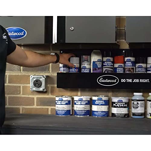 Aerosol Can Rack | Aerosol Storage and Organizer | Mountalble Extra Wide Steel Construction | 12 Can Holes, Black - view 6