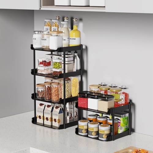 6 Tier Vertical Narrow Shoe Rack, Stackable Tall Skinny Shoerack, Compact Single Shoes Storage Tower for Slim Space, Corner Plastic Shelves, for Hallways, Entryway, Bedrooms Organizer, Black - view 6