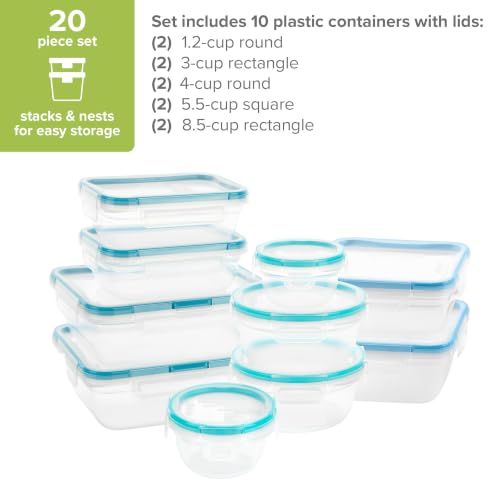Plastic Total Solutions (10-Pack, Mixed Sizes) Food Storage Set - view 5