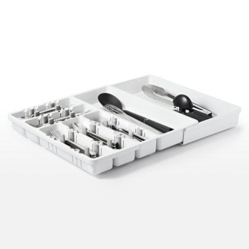 Good Grips Large Expandable Utensil Organizer, White - view 5