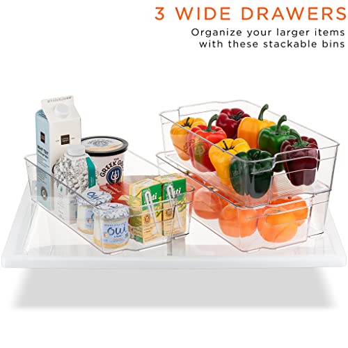 Fridge Organizers and Storage Bins for Pantry & Fridge (8 Piece Set) - view 4
