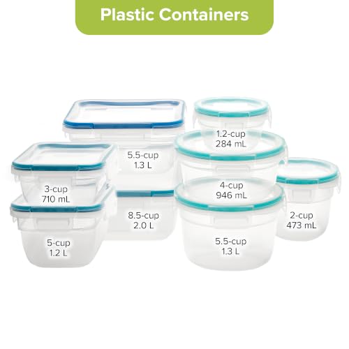 Plastic Total Solutions (14-Pack, Mixed Sizes) Food Storage Set - view 2
