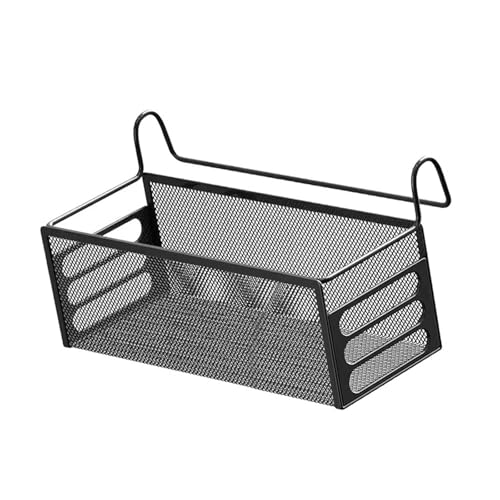 Bedside Caddy Shelf, Tool Free Hanging Basket for Dorm Rails, S - view 5