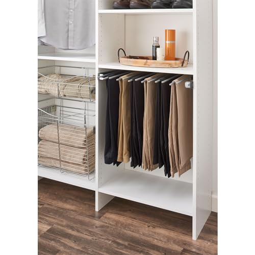 Sliding Pants Rack for Closets, Min Opening Width of 29.75" - view 3