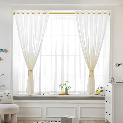 Tension Shower Curtain Rod No-Drill Anti-Slip 28-48 in 1", Gold - view 6