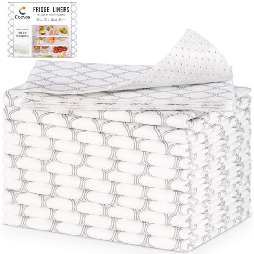 Felt Shelf Liners for Drawer & Kitchen Cabinet, 12 Pack, 12"×24"