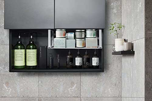 Under Shelf Basket 2 Pack, Cabinet Storage Organizer, 13.4" White - view 6