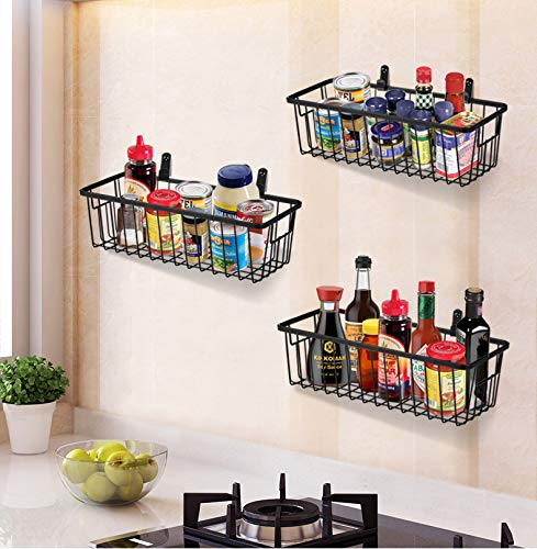 Metal Wire Basket, Small Storage Baskets for Bathroom Kitchen - view 6