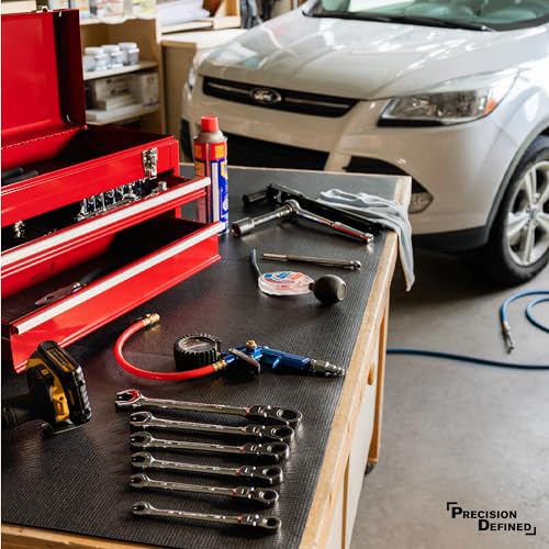 Toolbox Liner Non-Slip Tool Drawer Liner 16ft x 16" Black - view 5